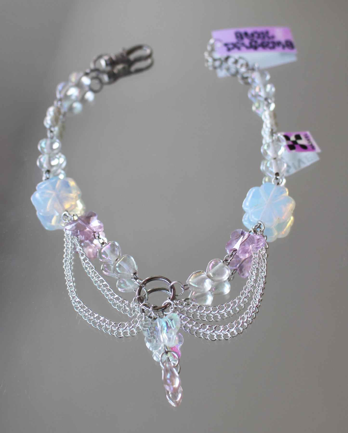 A AB PANTHER DREAMY PEARL CHOCKER