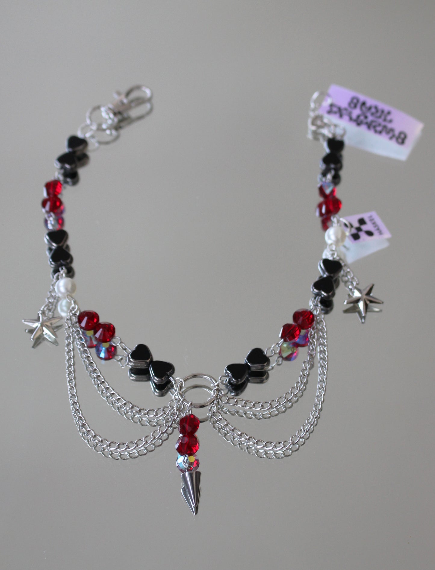 A AAB CSTAR RED NECKLACE