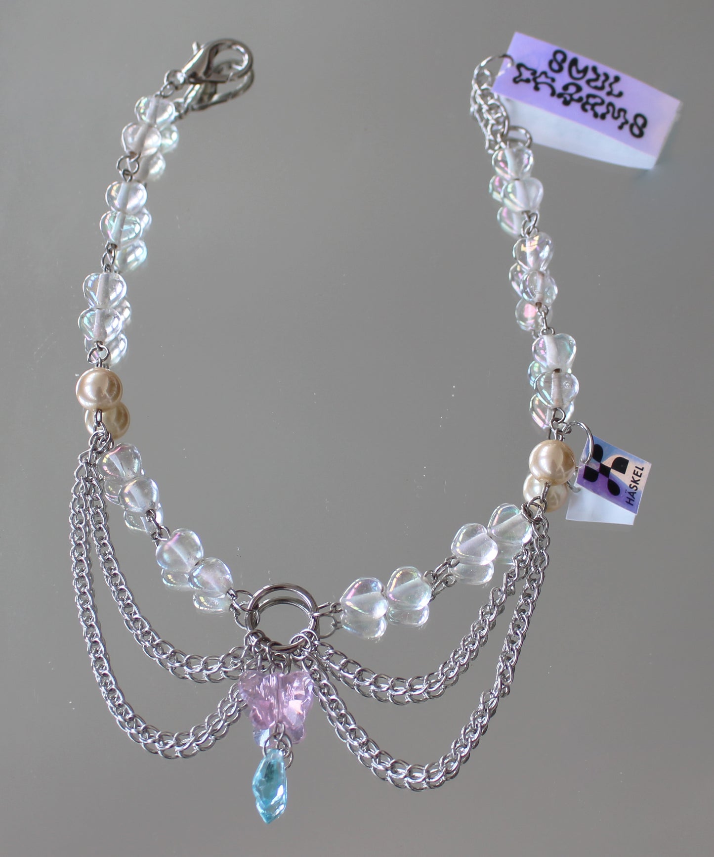 A AB CHAIN TURQUESA PINK