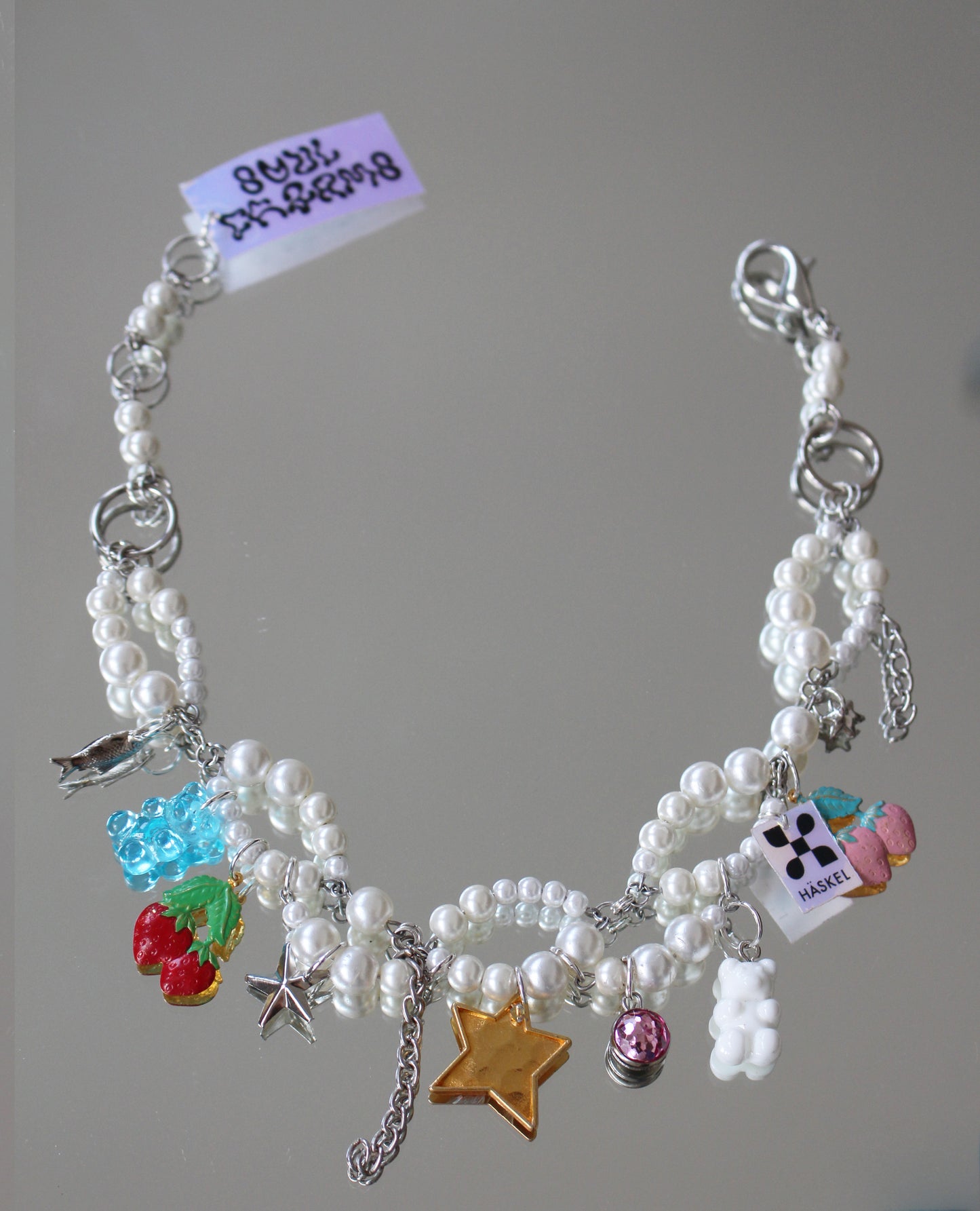 A AB BLANK STAR NECKLACE