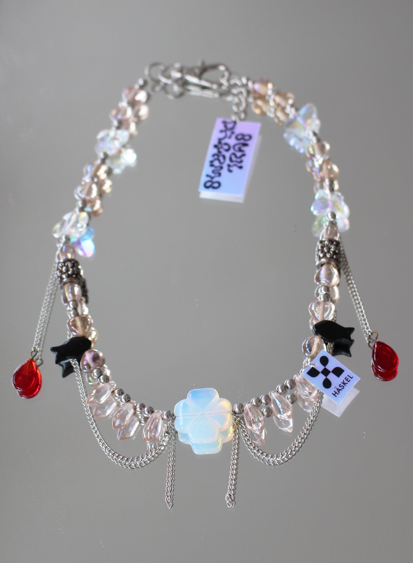 A BLACK SEEDS 03 NECKLACE