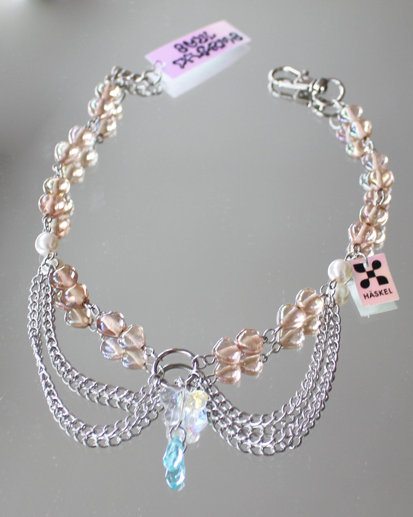 A AB CHAIN RAIN 03 NECKLACE