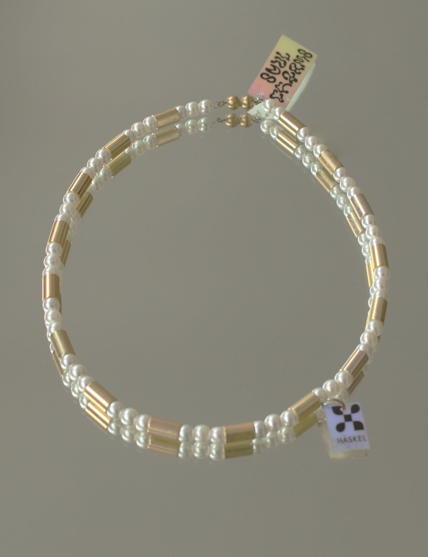 A AB ABoN GoLD NECKLACE