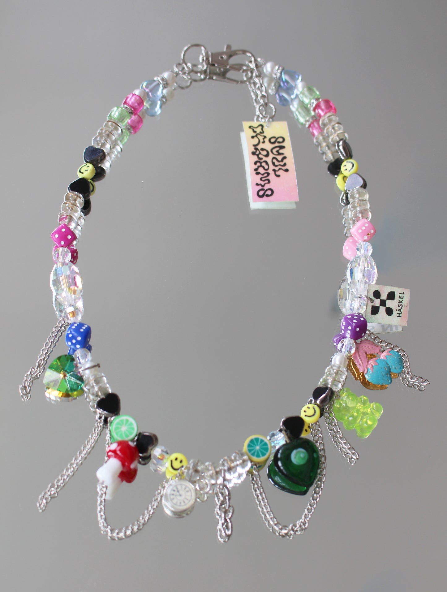 A AB ALAST CHARM NECKLACE