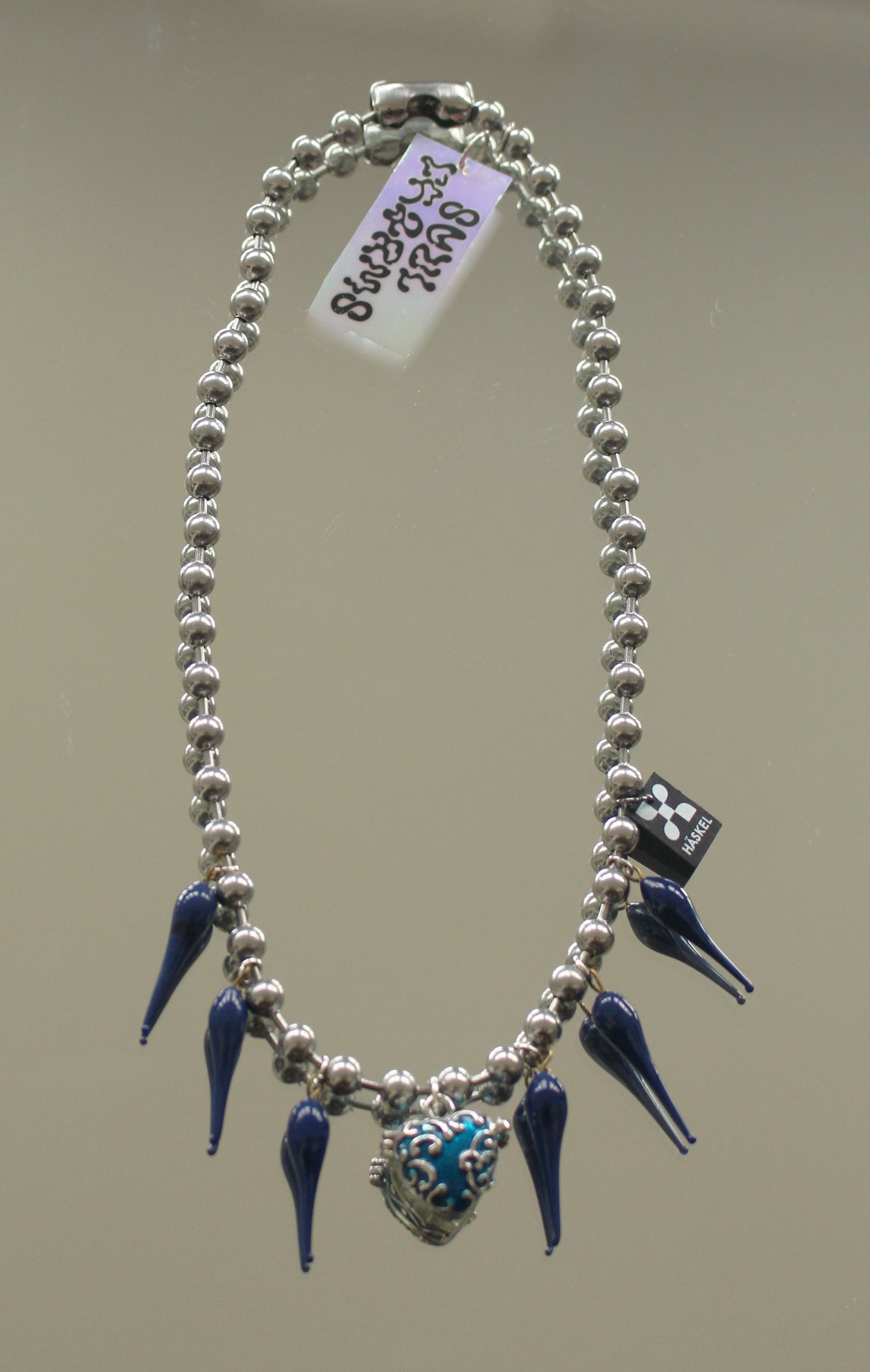 LOCKET BLUE NECKLACE