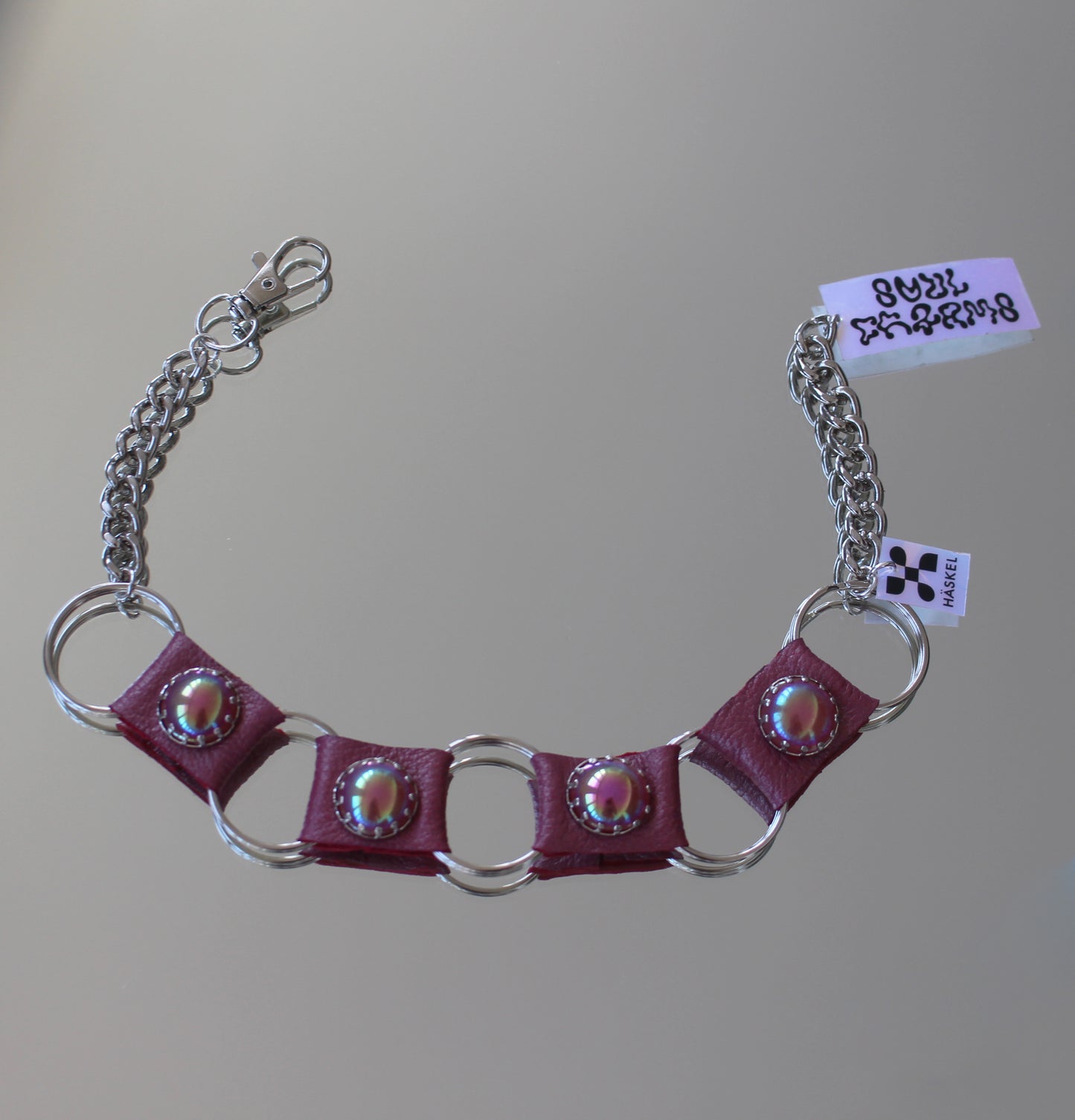 A AB ACHOKER MORADO LUX CHOKER