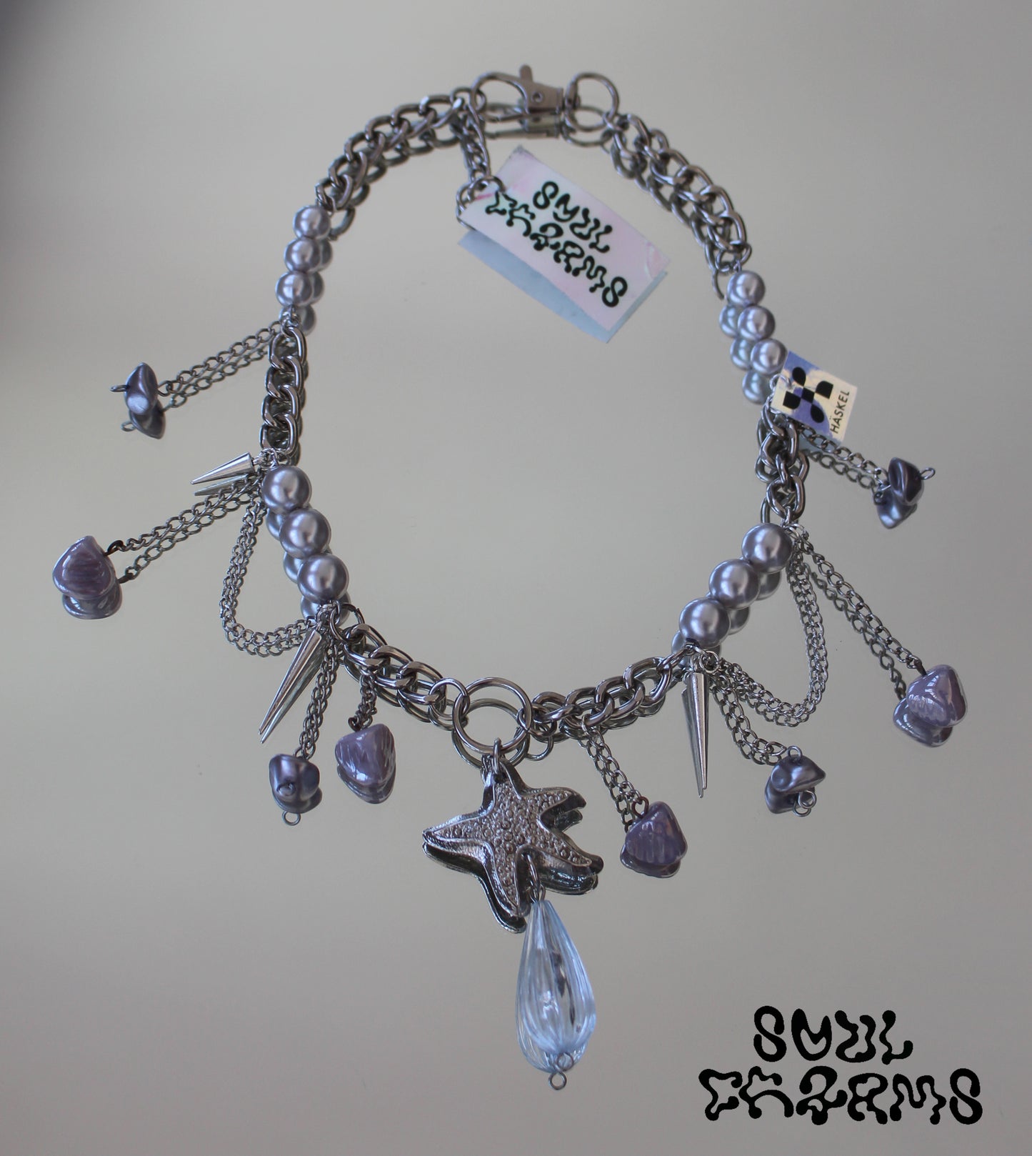 A AAB ASTAR GREY CHOKER