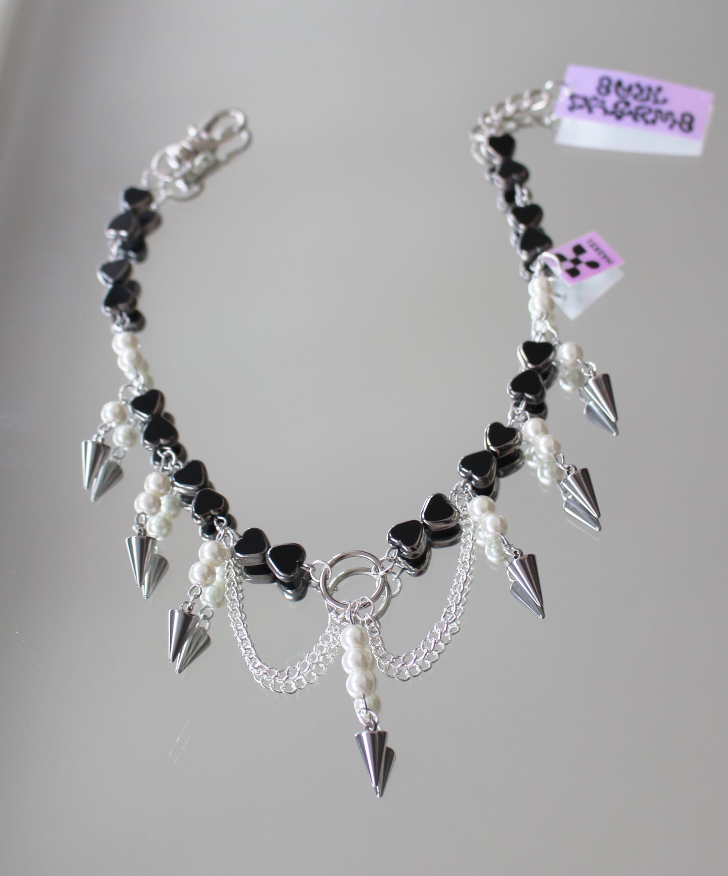 A AABB PANTHER TRIPLE PEARL CHOCKER III