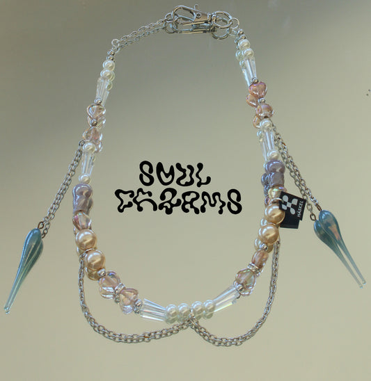 CUATRE BOLES DE NEU NECKLACE