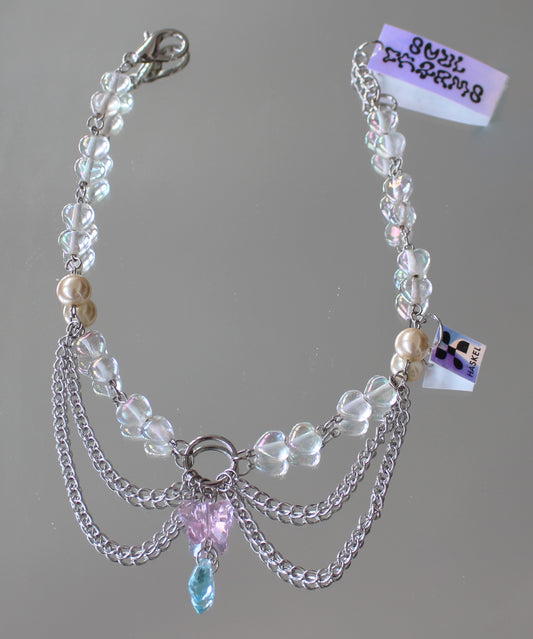 A AB CHAIN TURQUESA PINK
