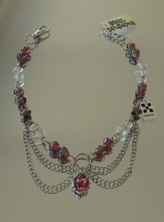 A AB AENGARZE PURPLE CHoKER