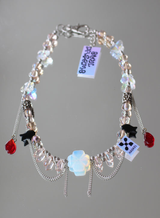 A BLACK SEEDS 03 NECKLACE