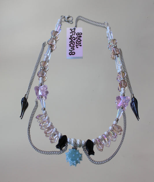 A ALMASOUL FISH 03 NECKLACE