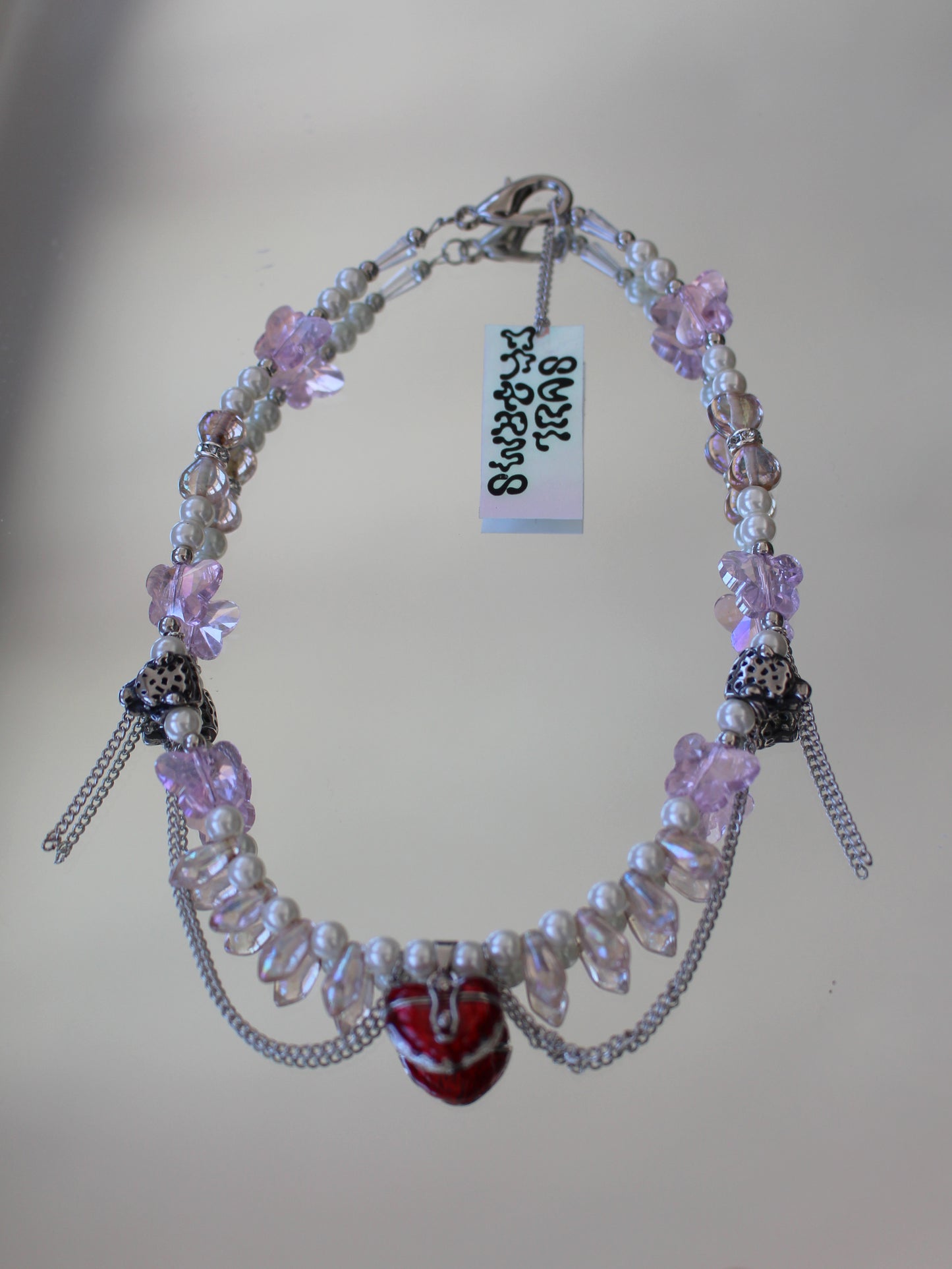 A ARG PINK NECKLACE