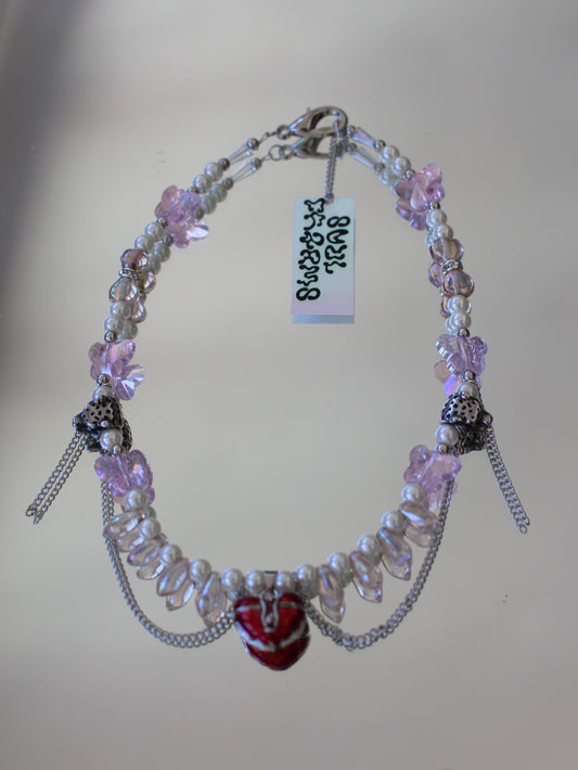 A ARG PINK NECKLACE