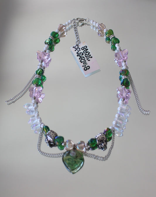 A ARG BUTTERFLIES NECKLACE