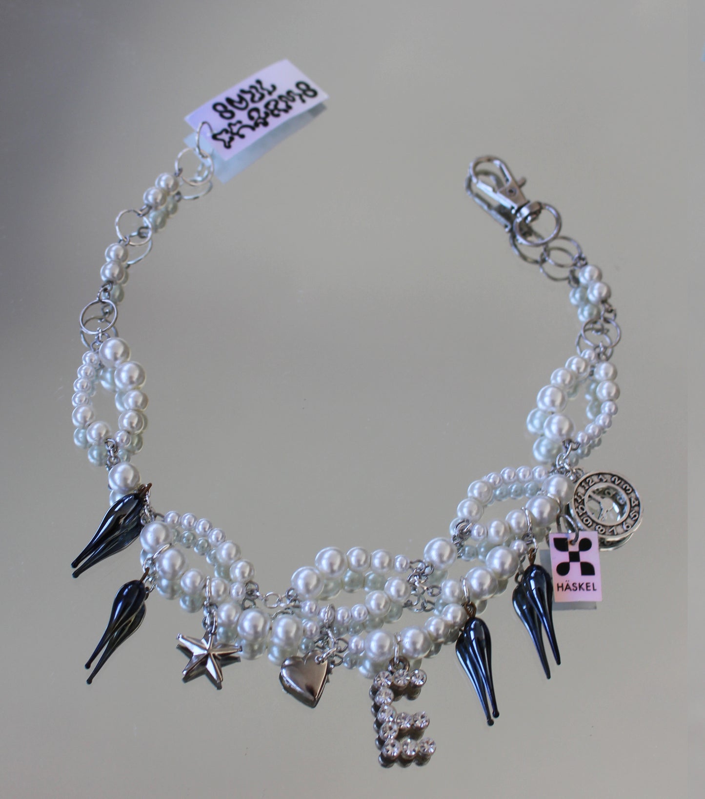 A AB BLANK E NECKLACE