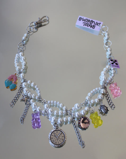 A AB BLANK BUNT NECKLACE