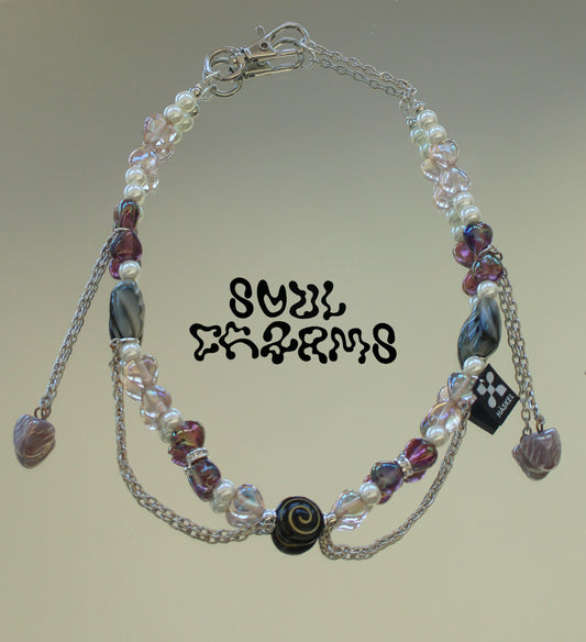 ASPIRAL TIE DIE NECKLACE