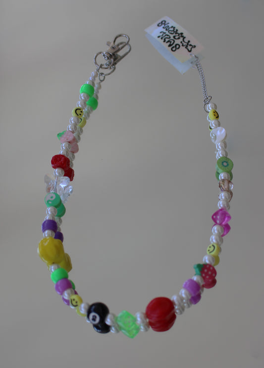 A TROPICAL FLOW NECKLACE