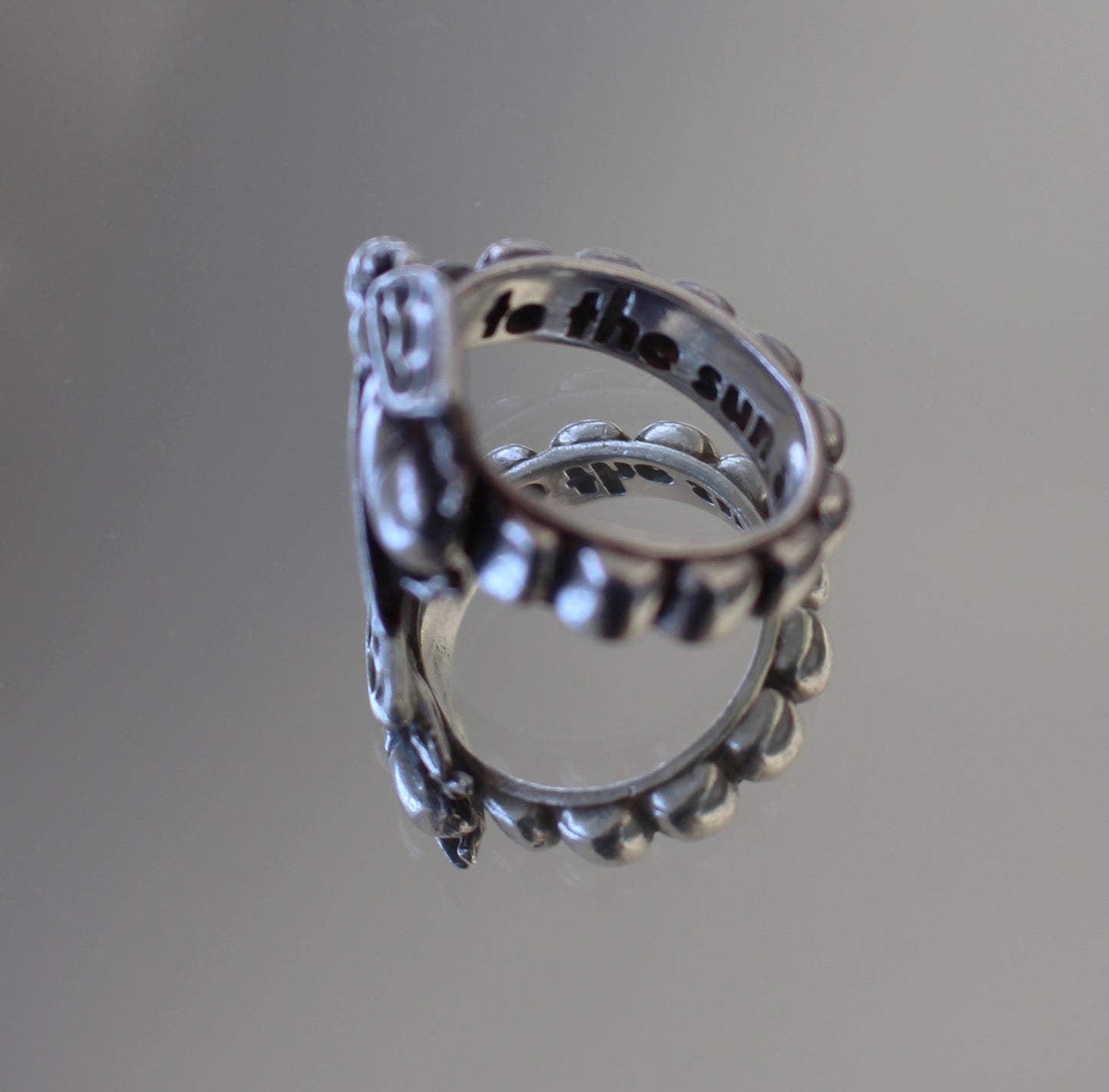 A ASILVER BEE RING