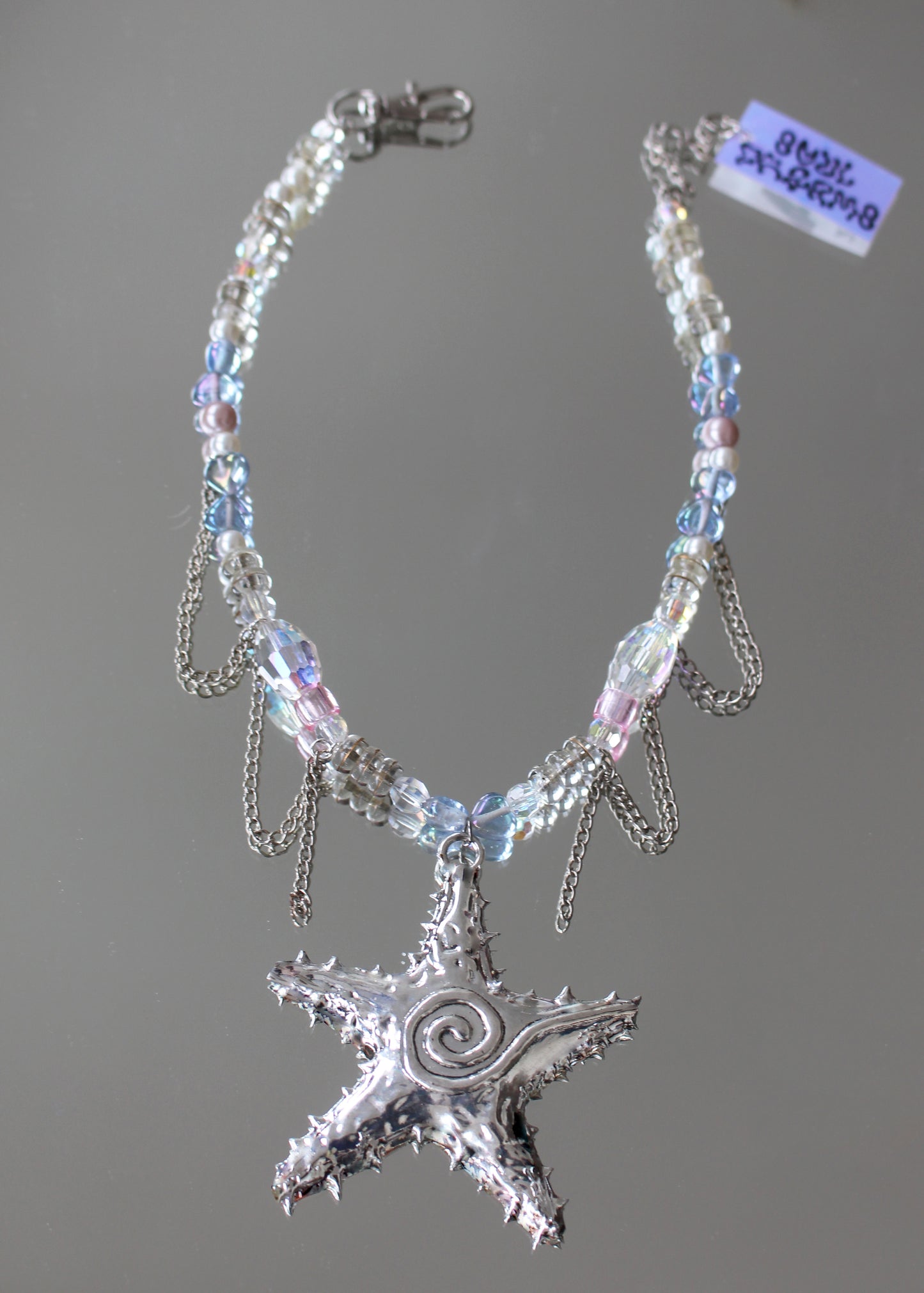A AB BUTTERSTAR NECKLACE