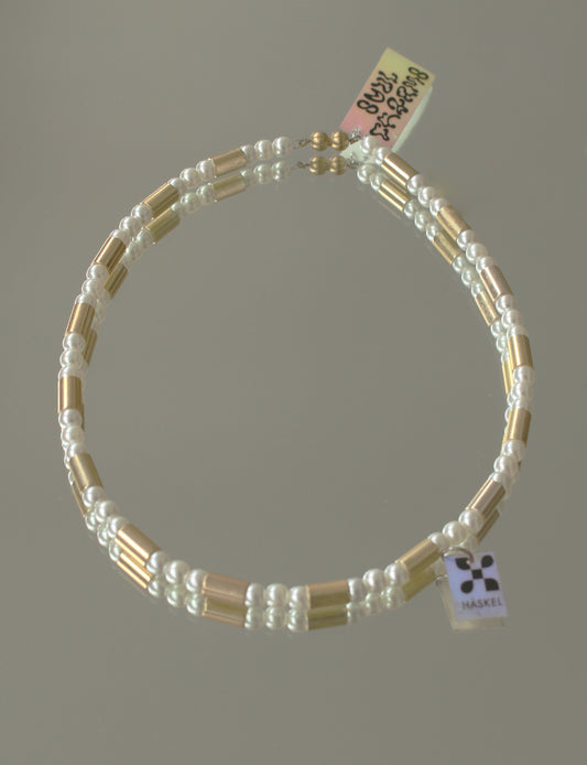 A AB ABoN GoLD NECKLACE