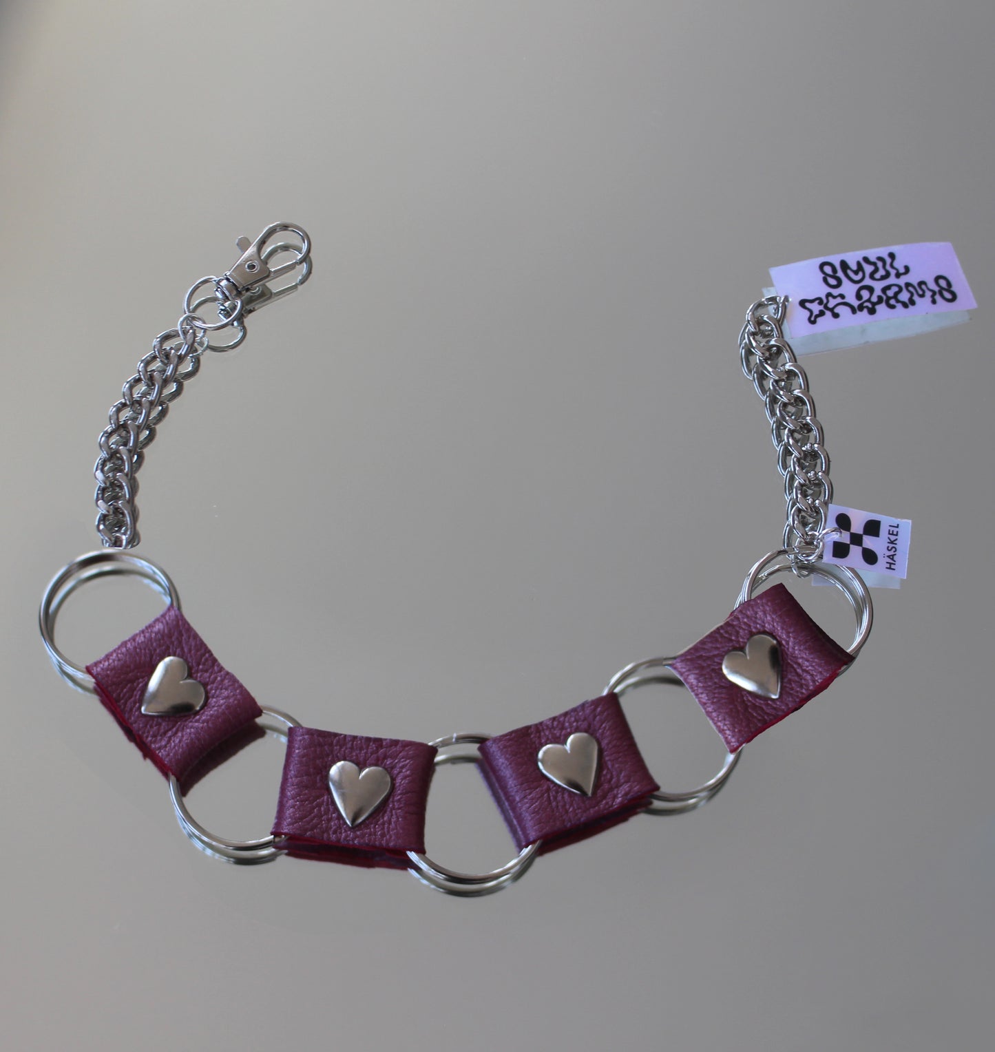 A AB ACHOKER HEART LUX CHOKER
