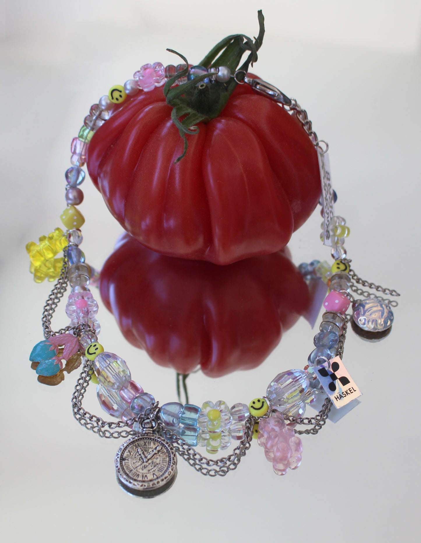 A AB ACHARM CAKE NECKLACE