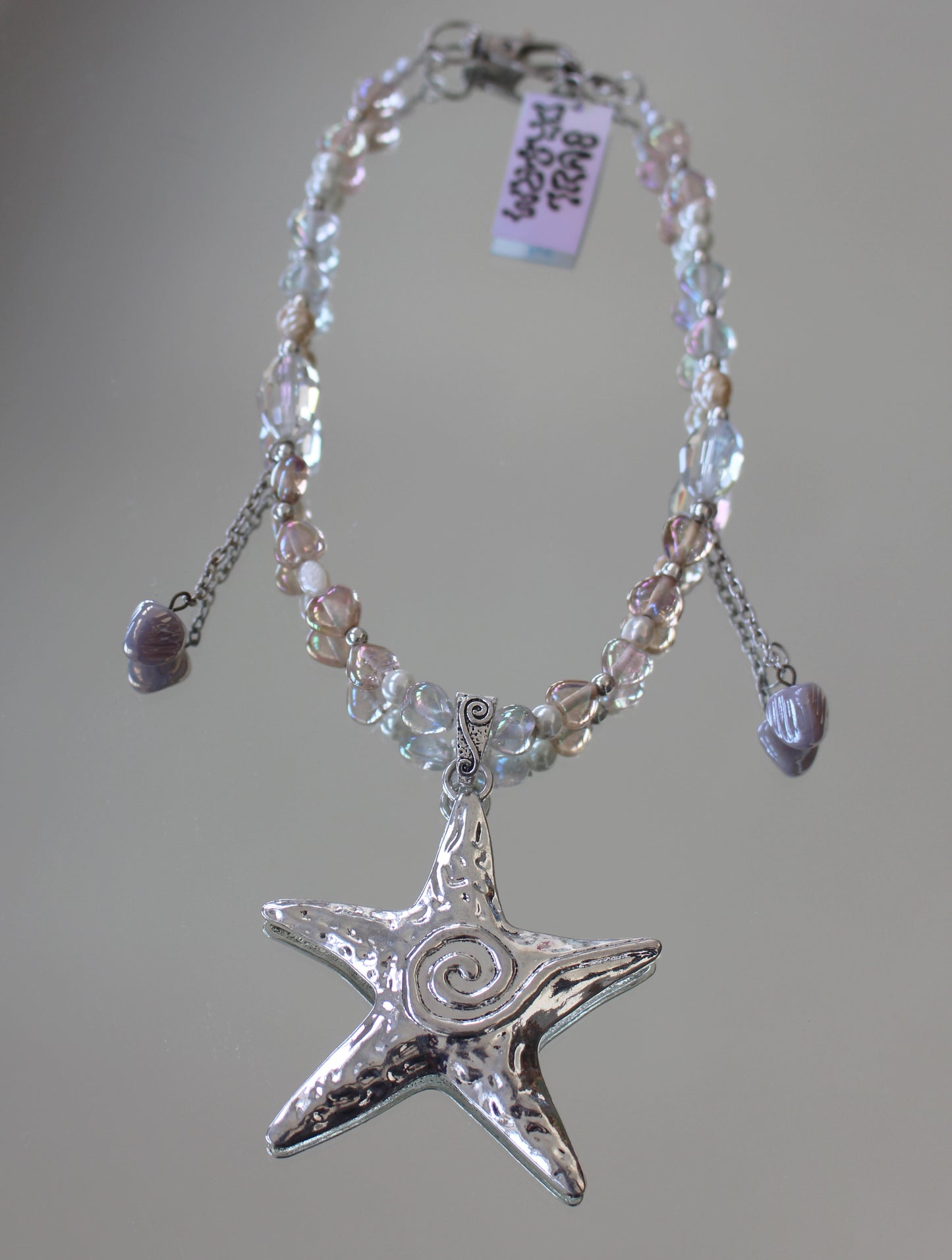 STAR GREY NECKLACE