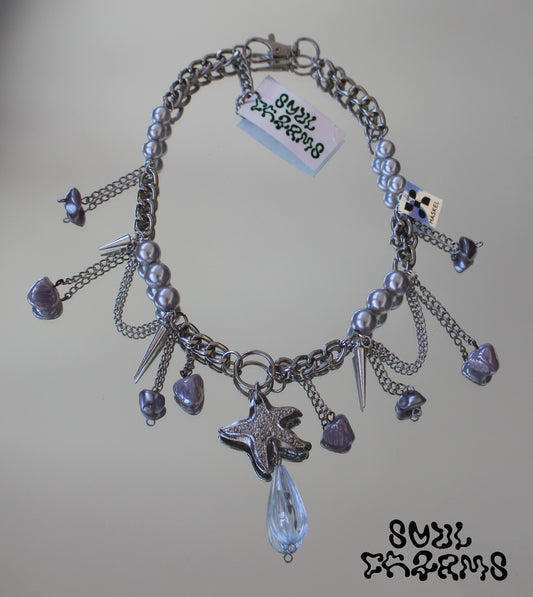 A AAB ASTAR GREY CHOKER