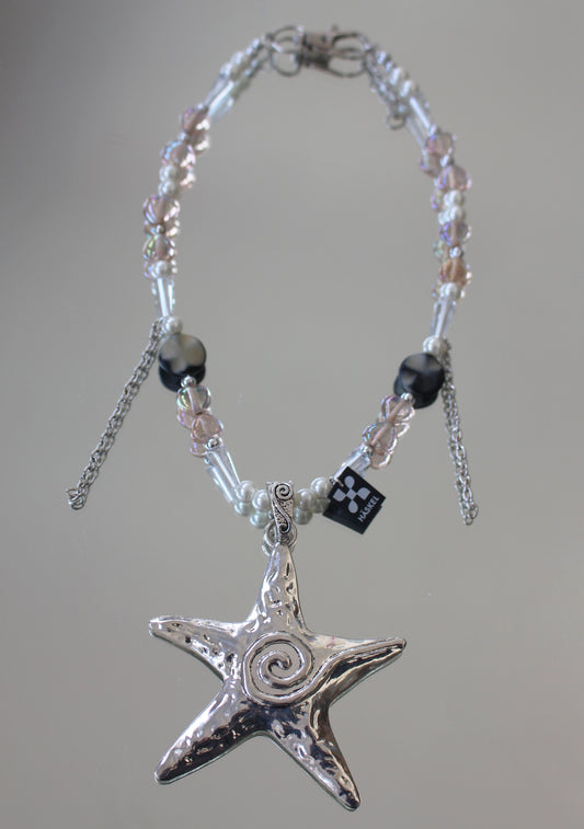 STAR TIE DIE NEKLACE